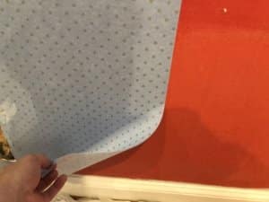 Removing wallpaper on full sheets
